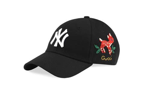 casquette gucci new york|ny yankees gucci capsules.